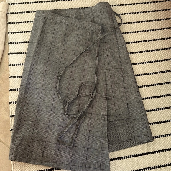 Gray string waist skirt - Picture 3 of 7